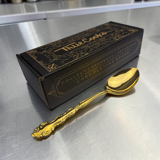 Vintage Oneida Chef Spoon Gold