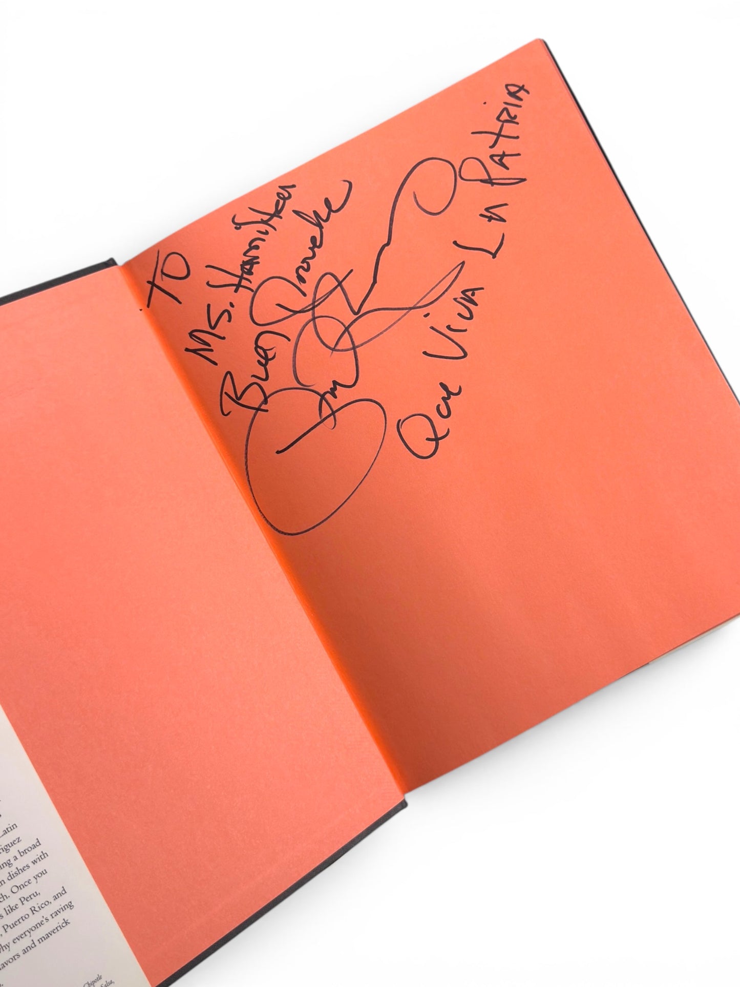 Inscribed - Douglas Rodriguez - Nuevo Latino - First Printing
