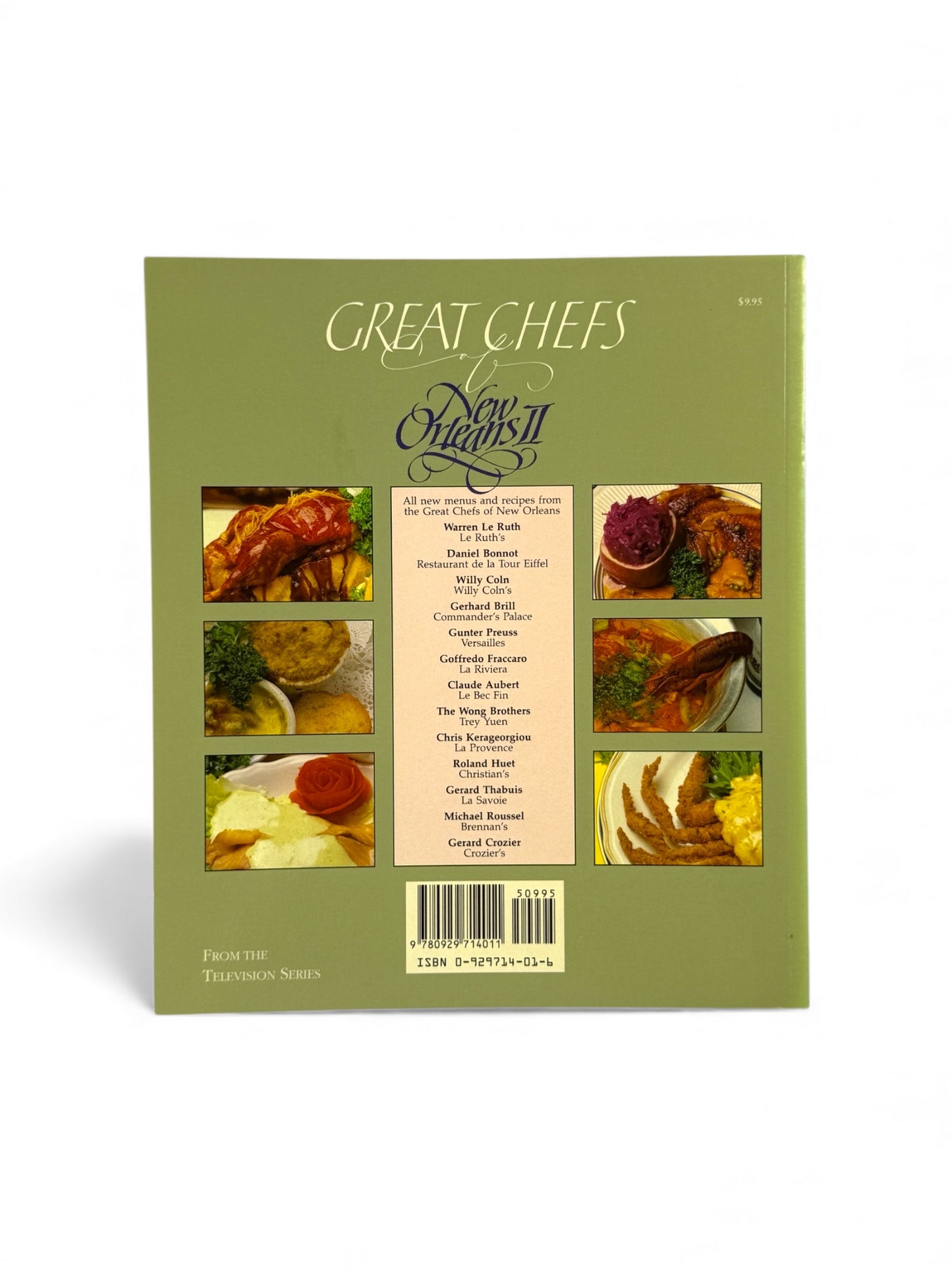 Great Chefs PBS Series 4 Book Set