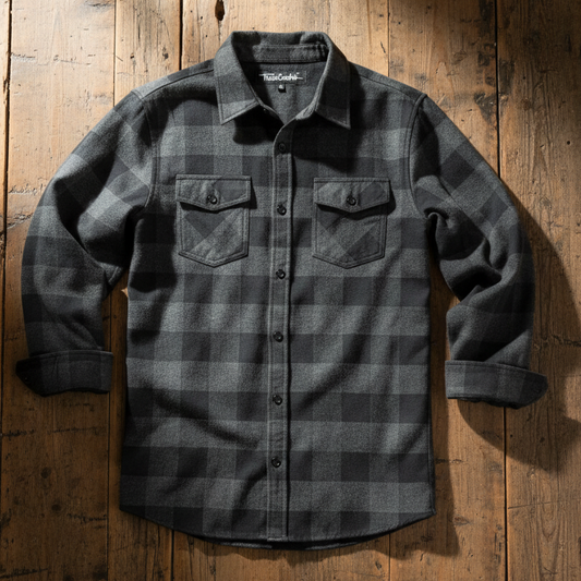 Lumberjack Flannel Charcoal Grey