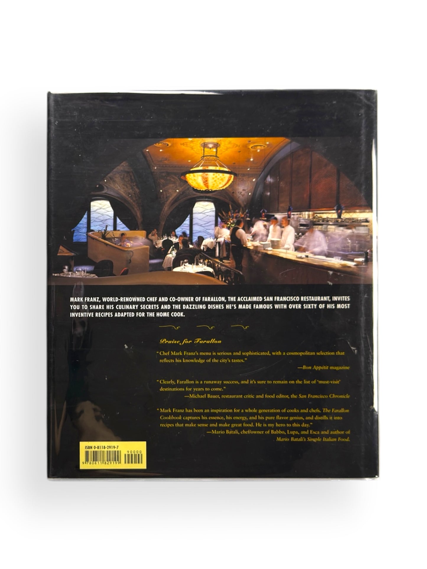 Signed - Mark Franz - Farallon: The Very Best of San Francisco Seafood Cuisine