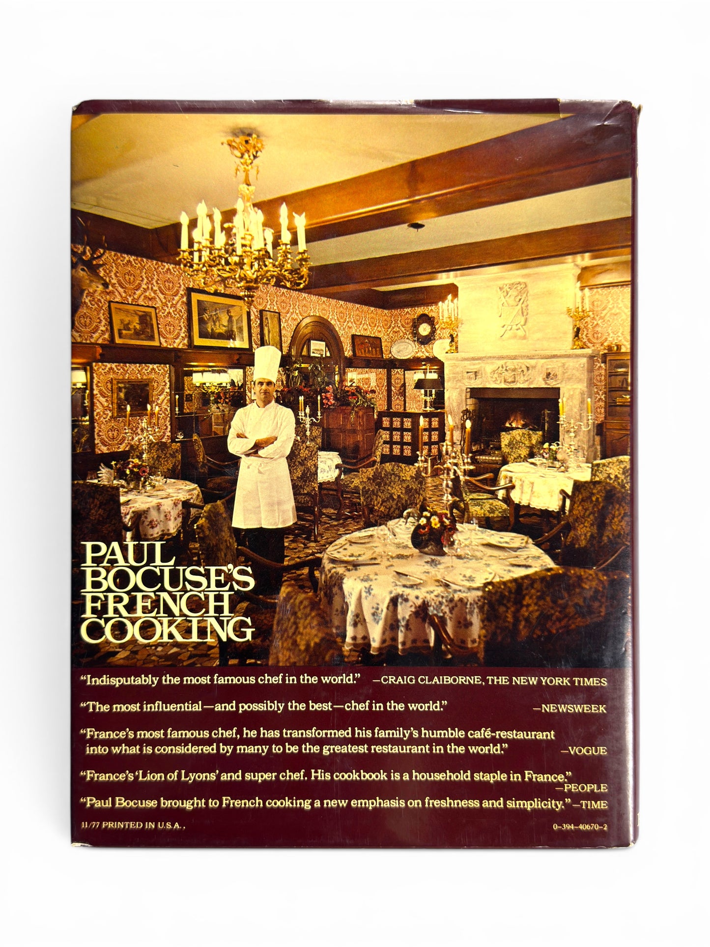 French Cooking by Paul Bocuse - First American Edition