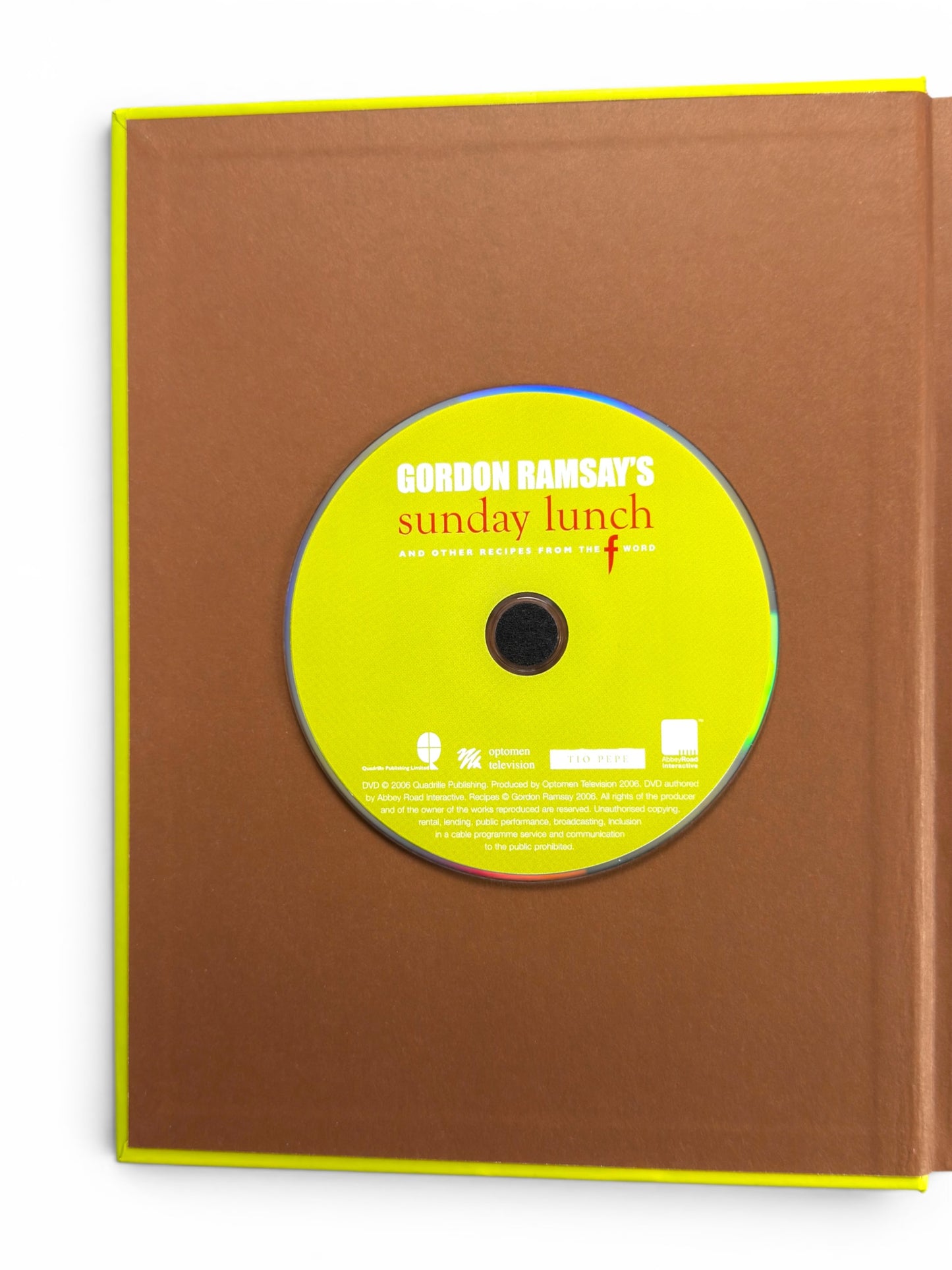 Signed - Gordon Ramsay - Sunday Lunch: And Other Recipes From the F Word with DVD