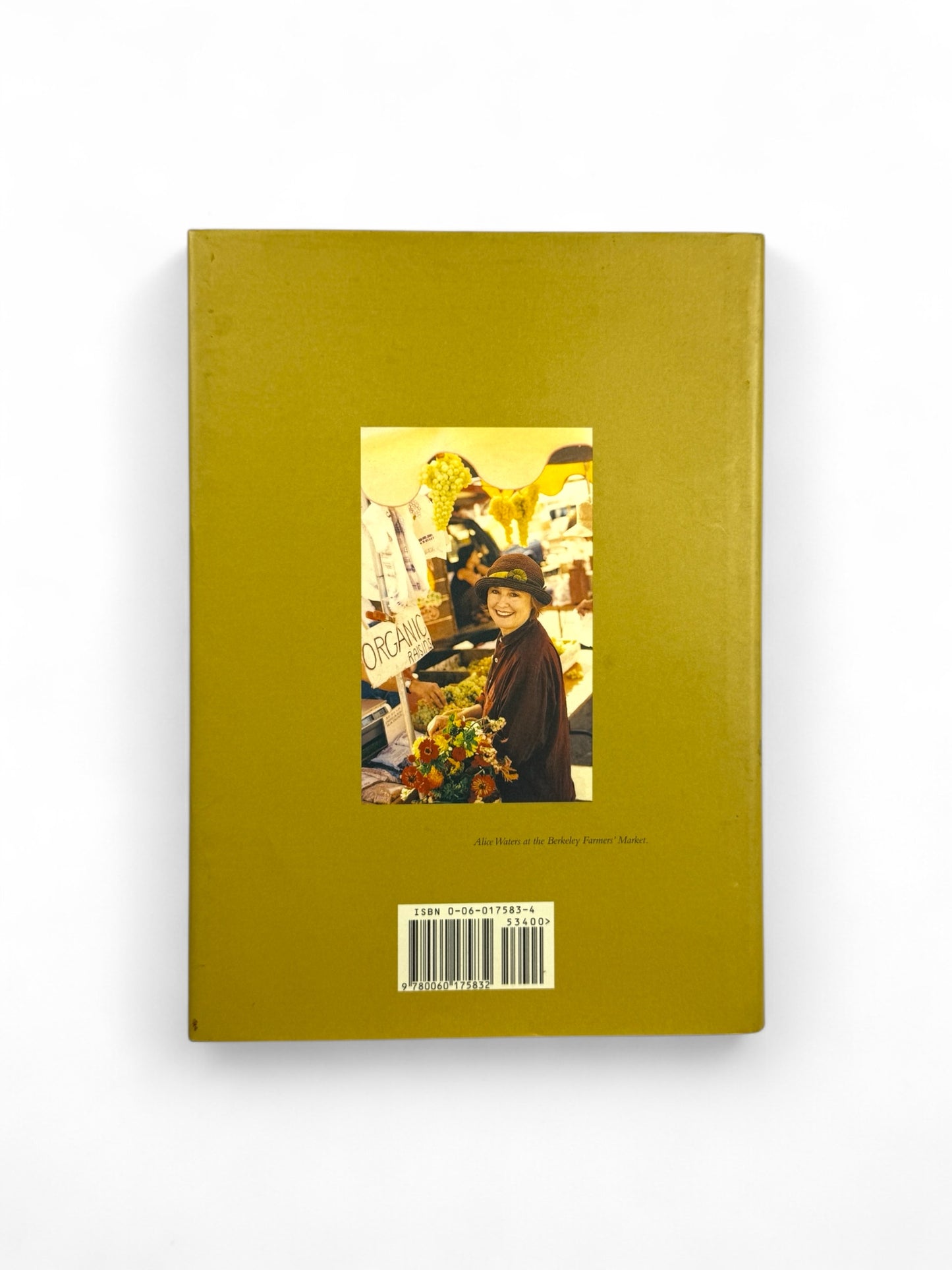 Signed- Inscribed - Alice Waters - Chez Panisse Café Cookbook