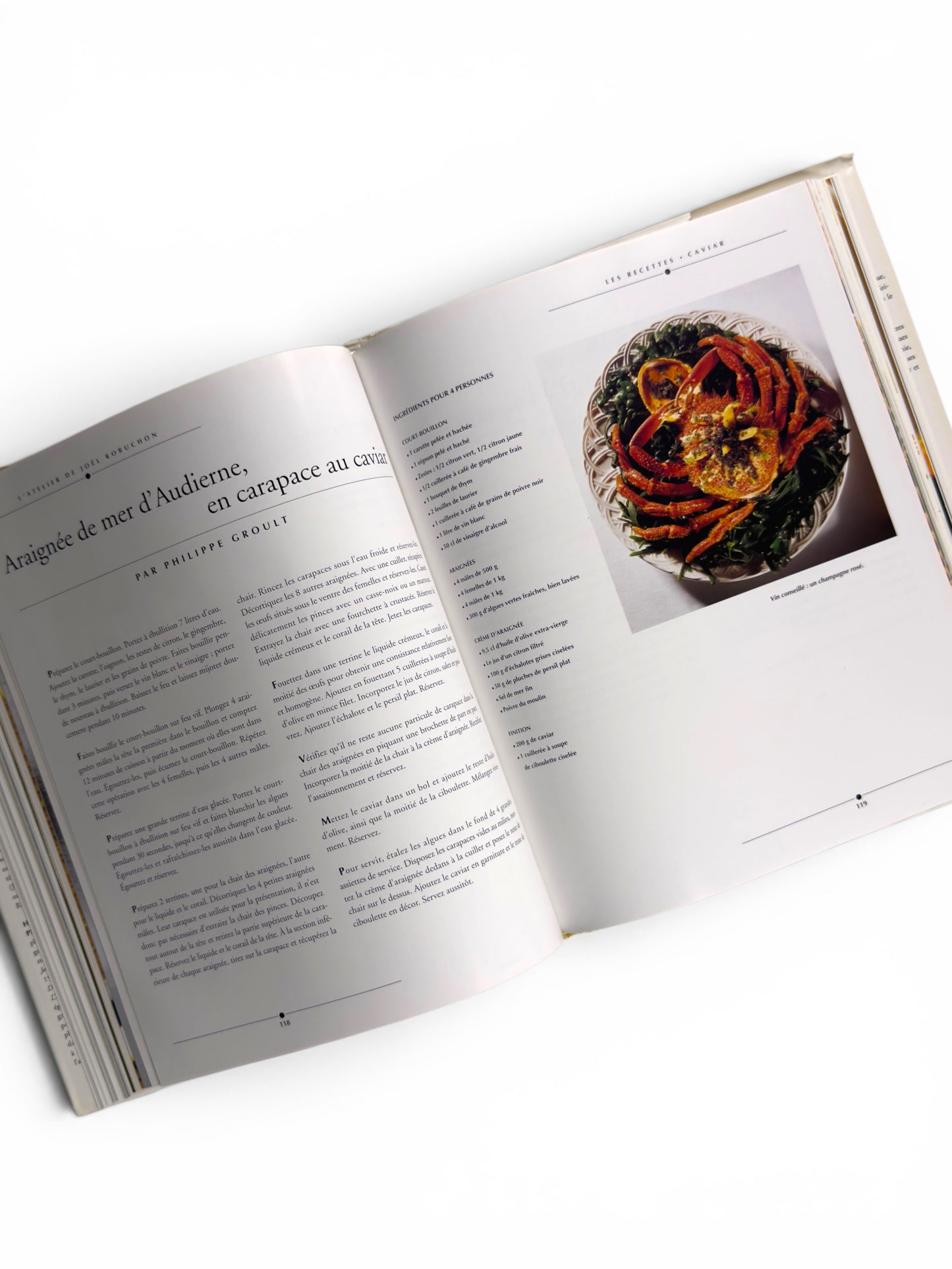 L'Atelier de Joël Robuchon by Patricia Wells - French Edition