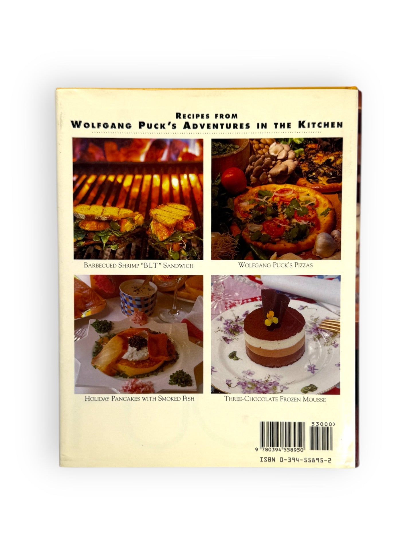 Signed - Wolfgang Puck 1993 - Adventures in the Kitchen