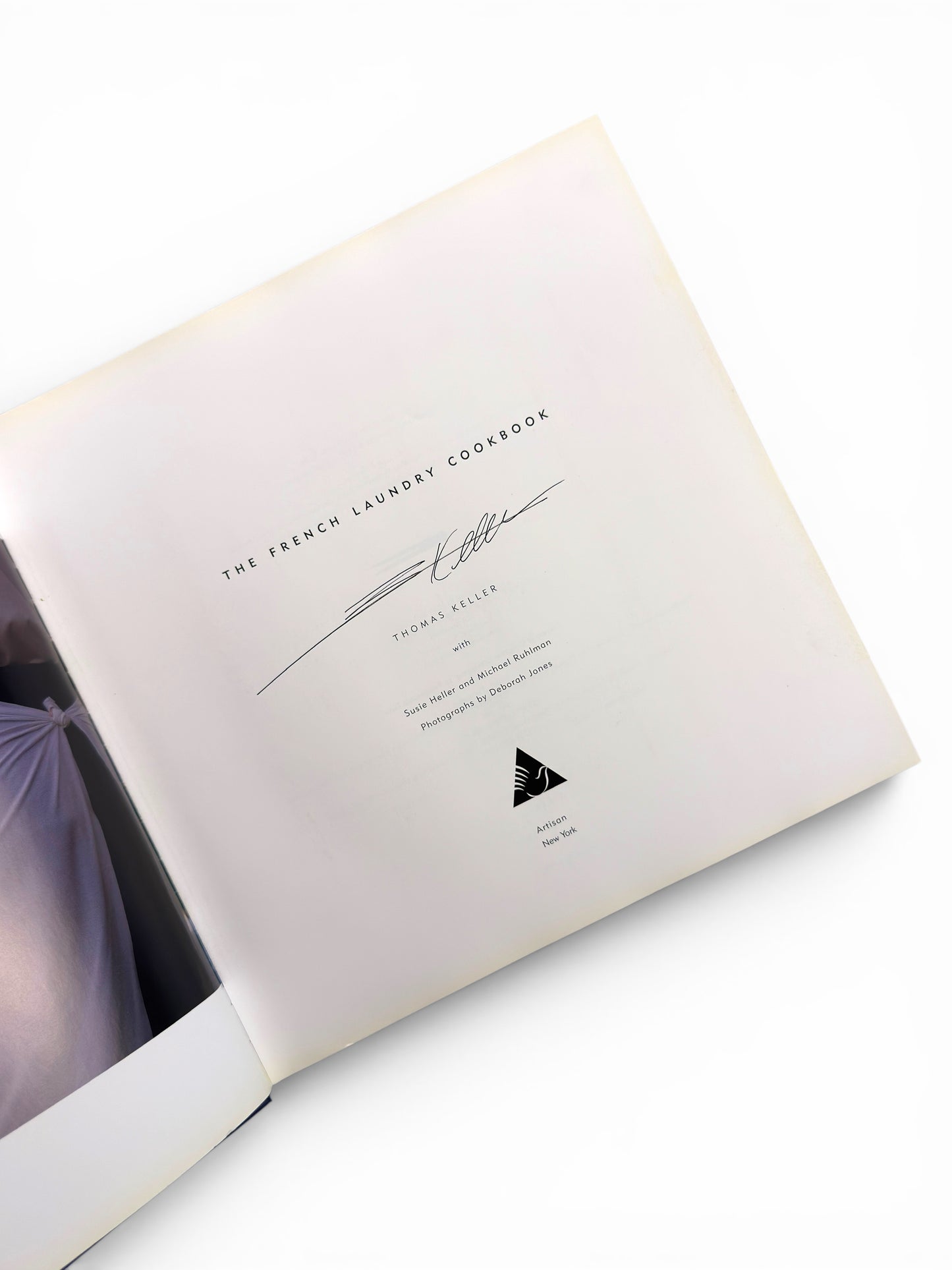 Signed - Thomas Keller - The French Laundry Cookbook - First Edition