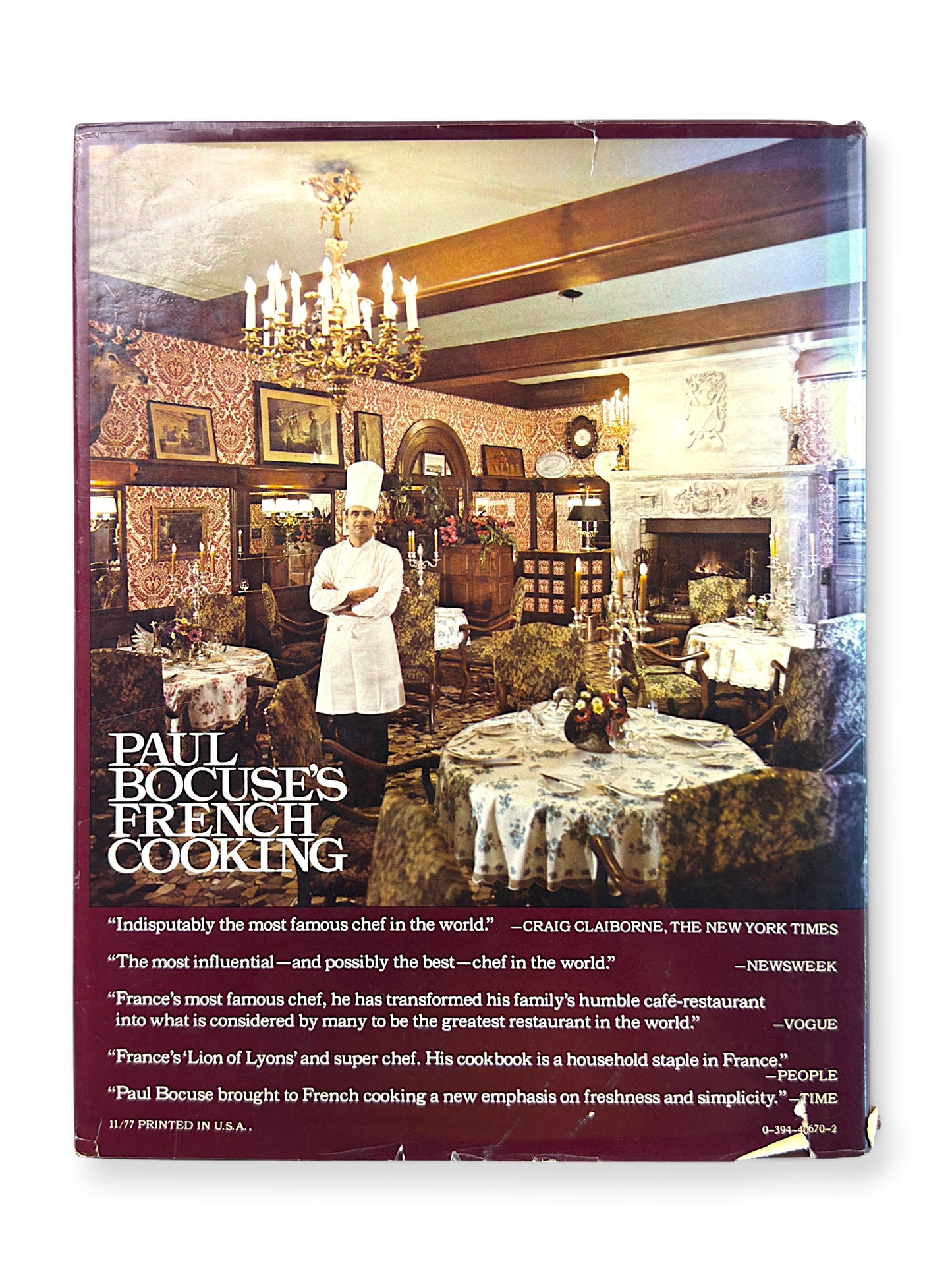 French Cooking by Paul Bocuse - First American Edition
