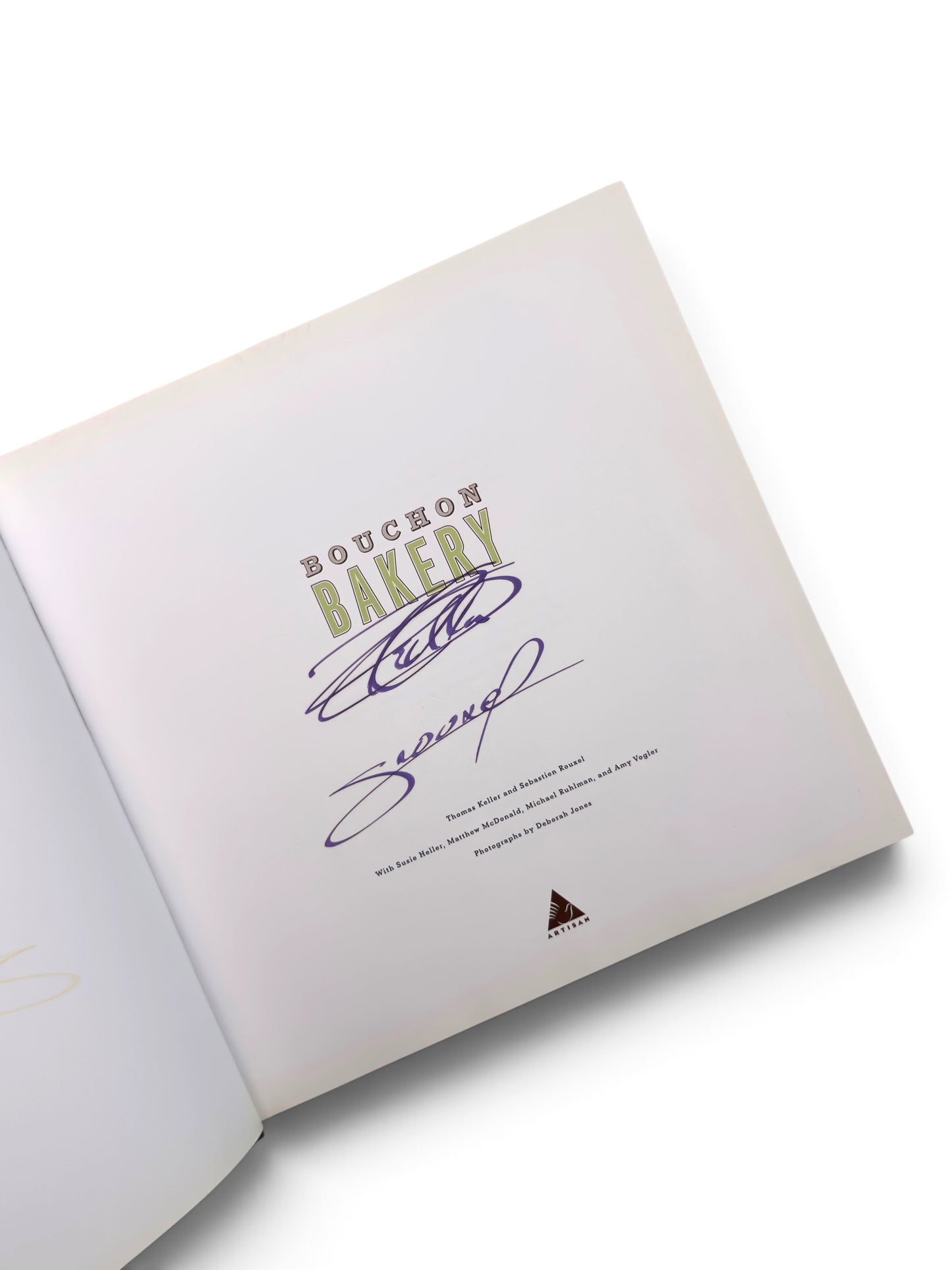Signed x2 - Thomas Keller and Sebastian Rouxel - Bouchon Bakery - First Printing