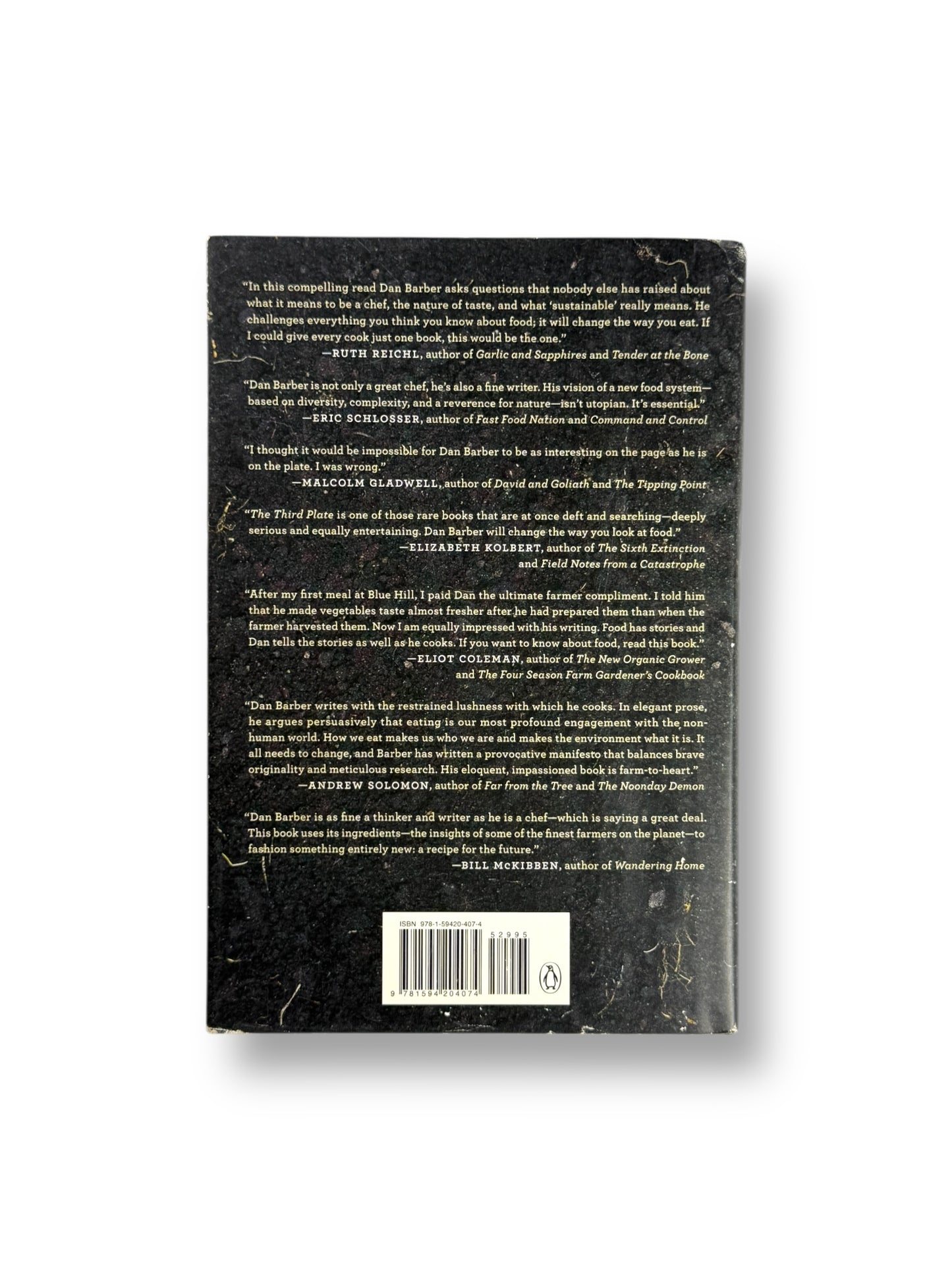 Signed - Dan Barber - The Third Plate