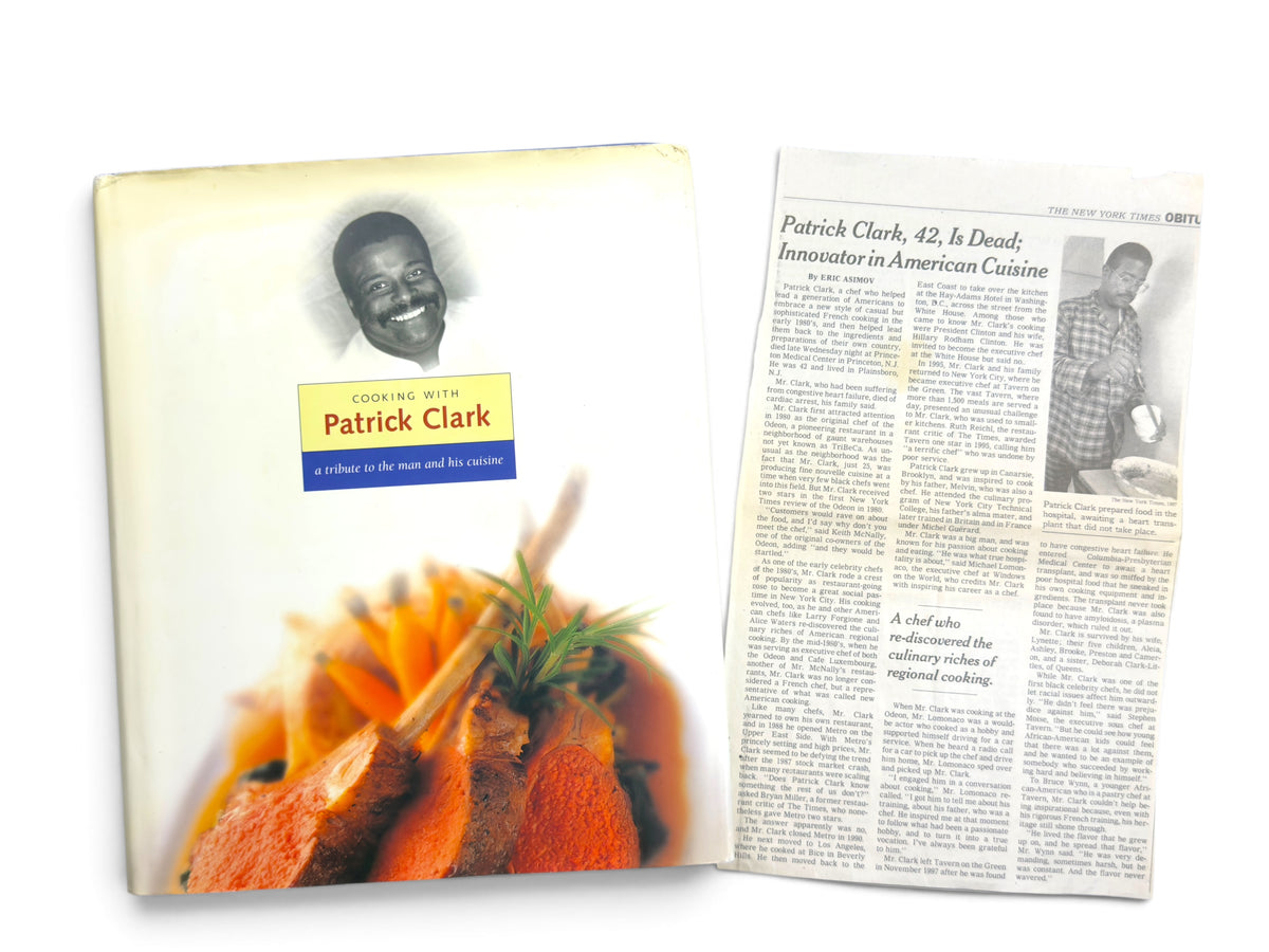 Cooking with Patrick Clark - First Printing