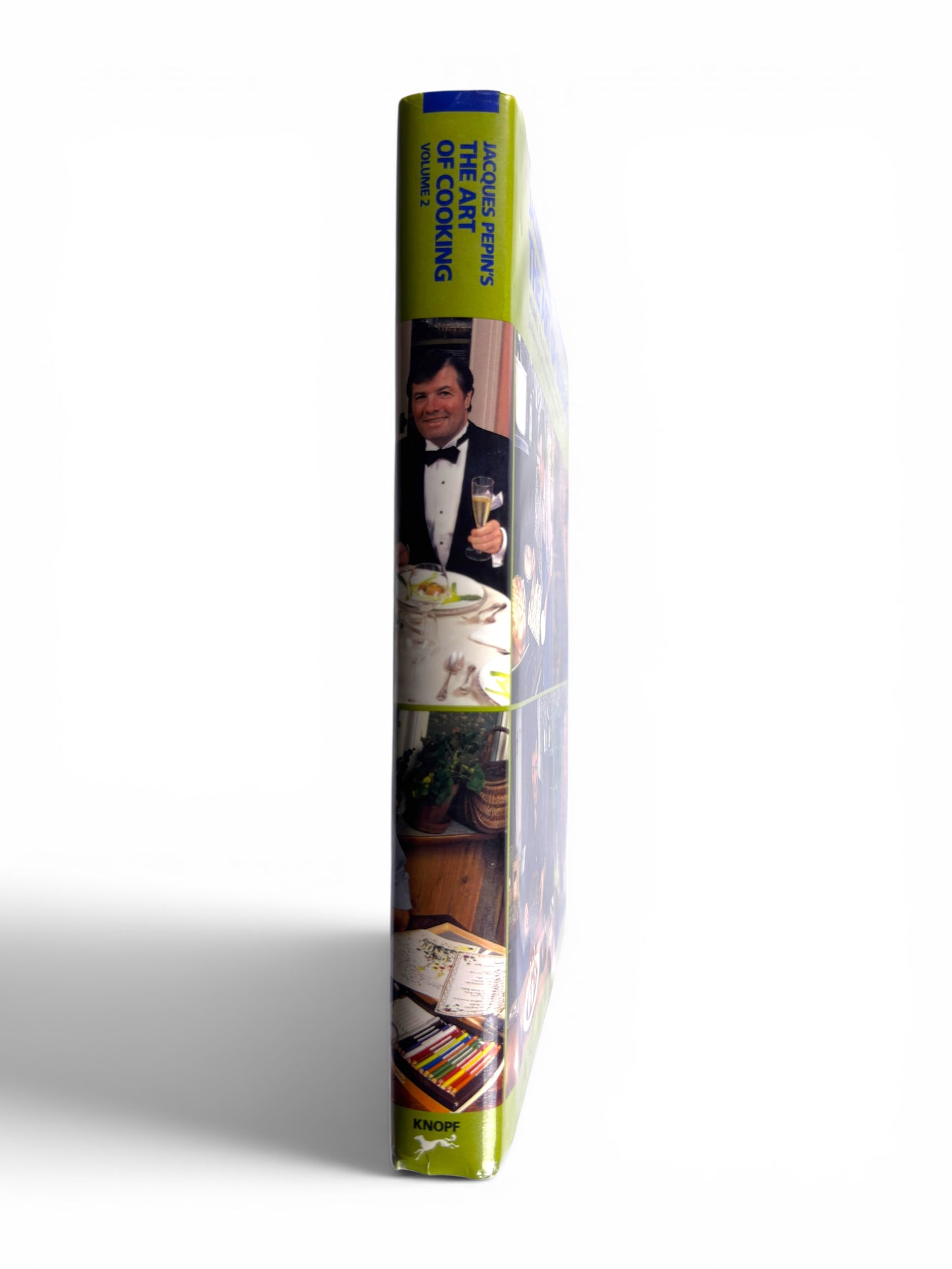 Jacques Pepin's The Art of Cooking 2 Volume First Edition Set - Vol. 1 Inscribed by Jacques Pepin