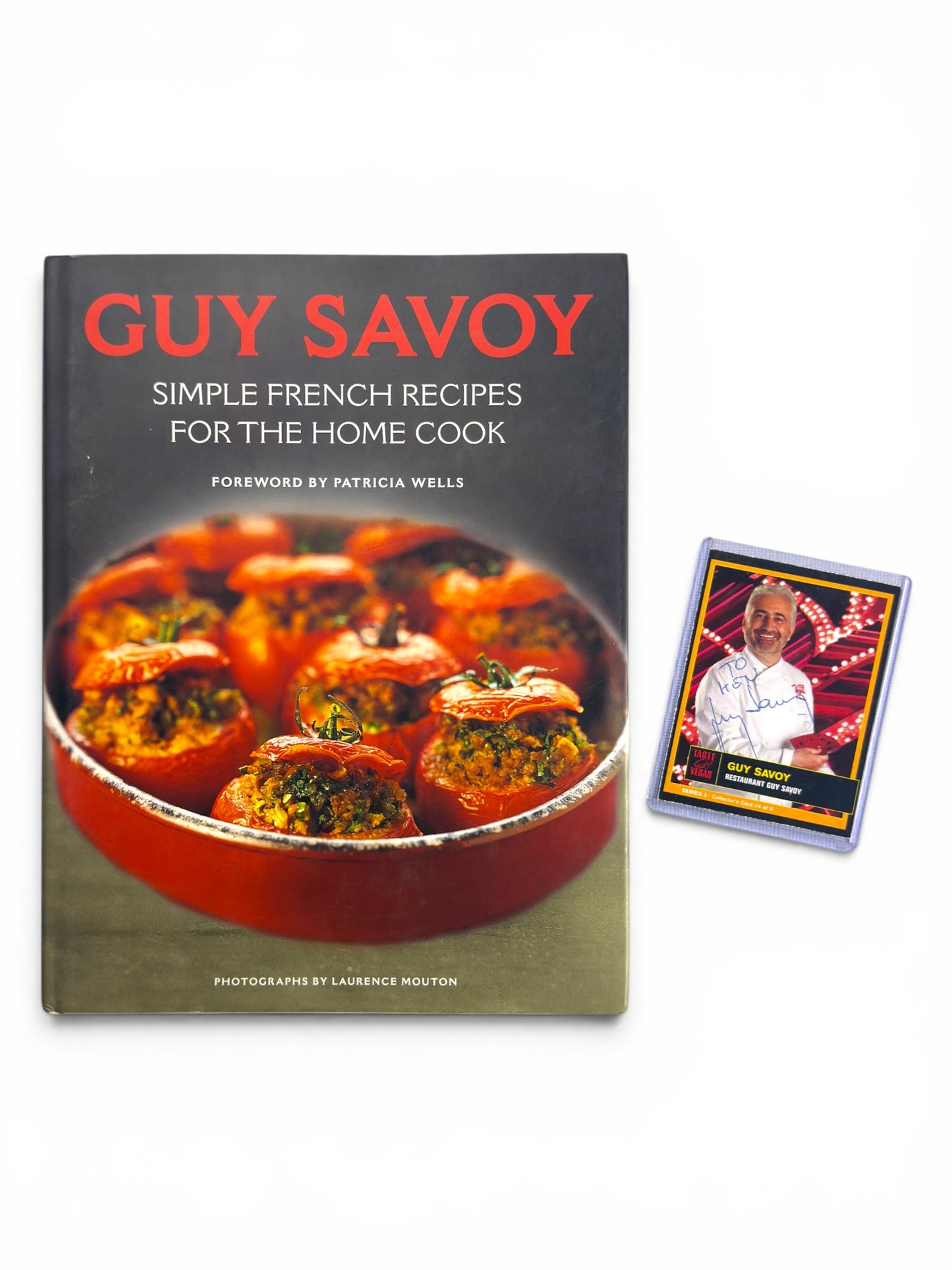 Guy Savoy: Simple French Recipes for the Home Cook - First Printing - Includes Signed Card