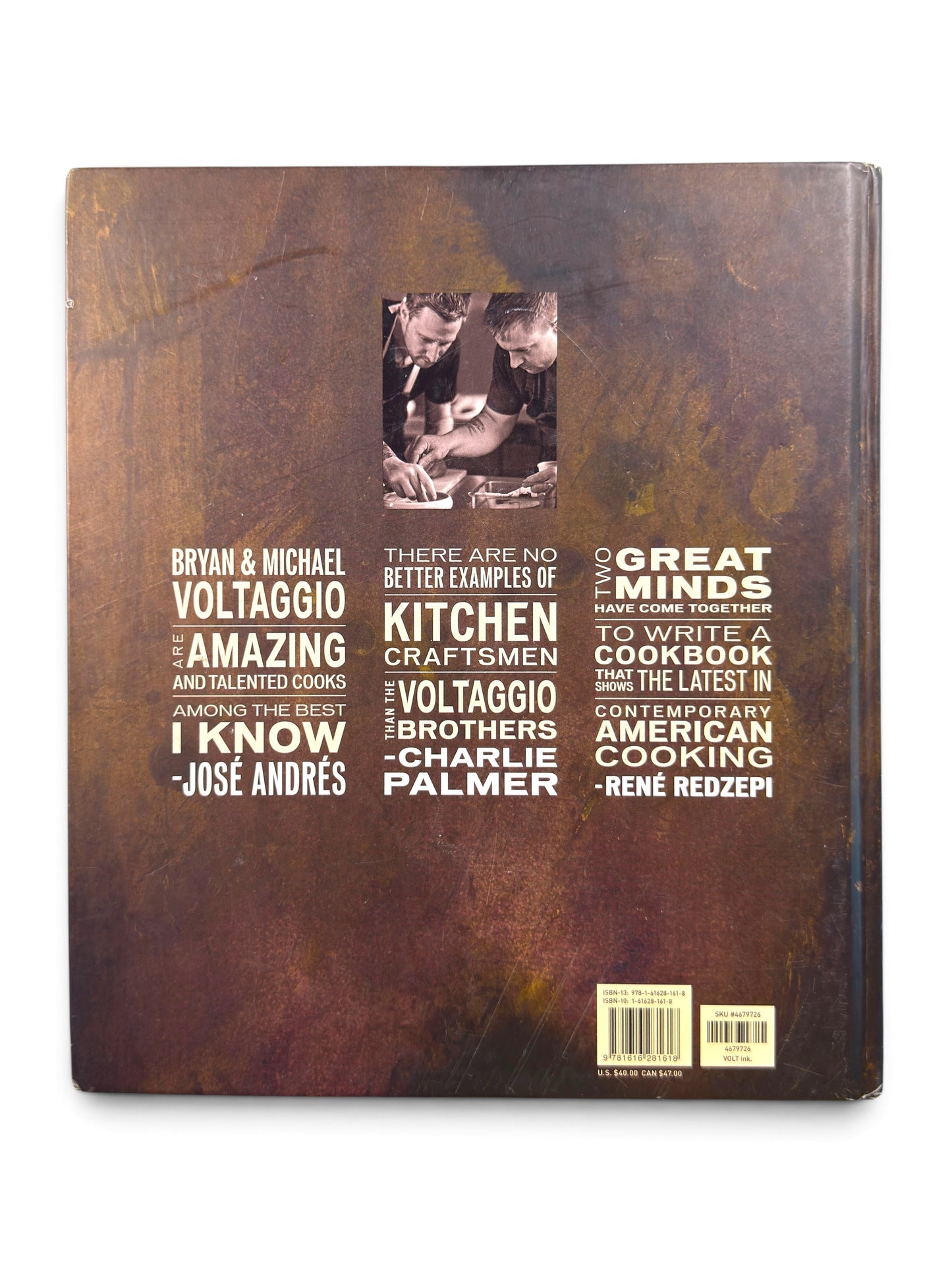 VOLT ink.: Receipes, Stories, Brothers by Bryan and Michael Voltaggio