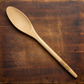 18" Teak Heavy Wood Spoon