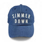 Simmer Down Denim Hat