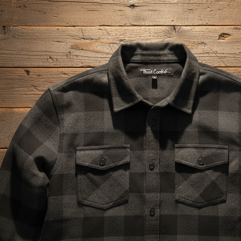 Lumberjack Flannel Charcoal Grey