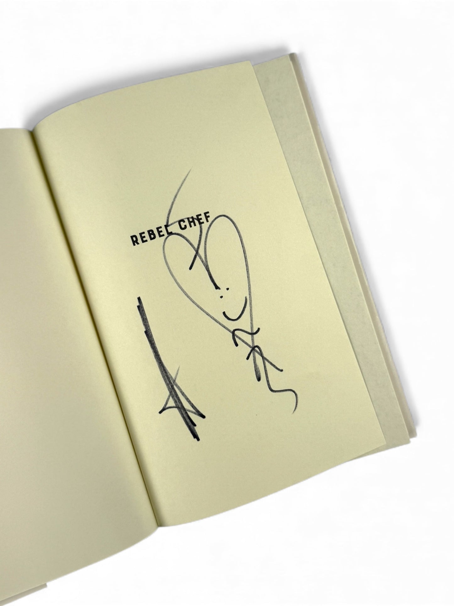 Signed - Dominique Crenn - Rebel Chef: In Search of What Matters