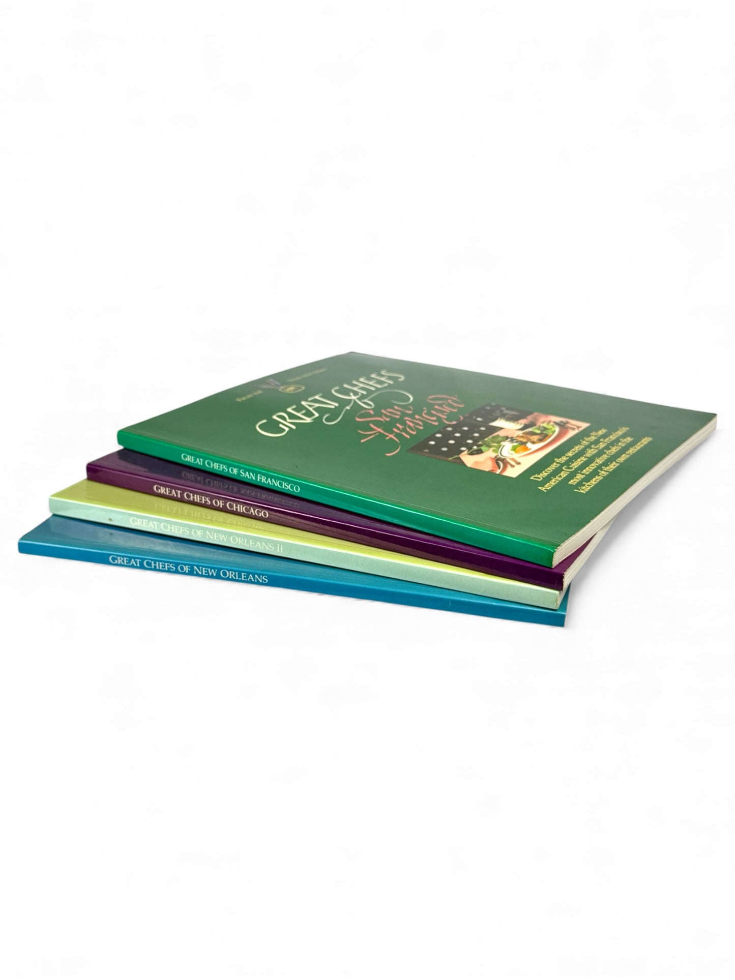 Great Chefs PBS Series 4 Book Set