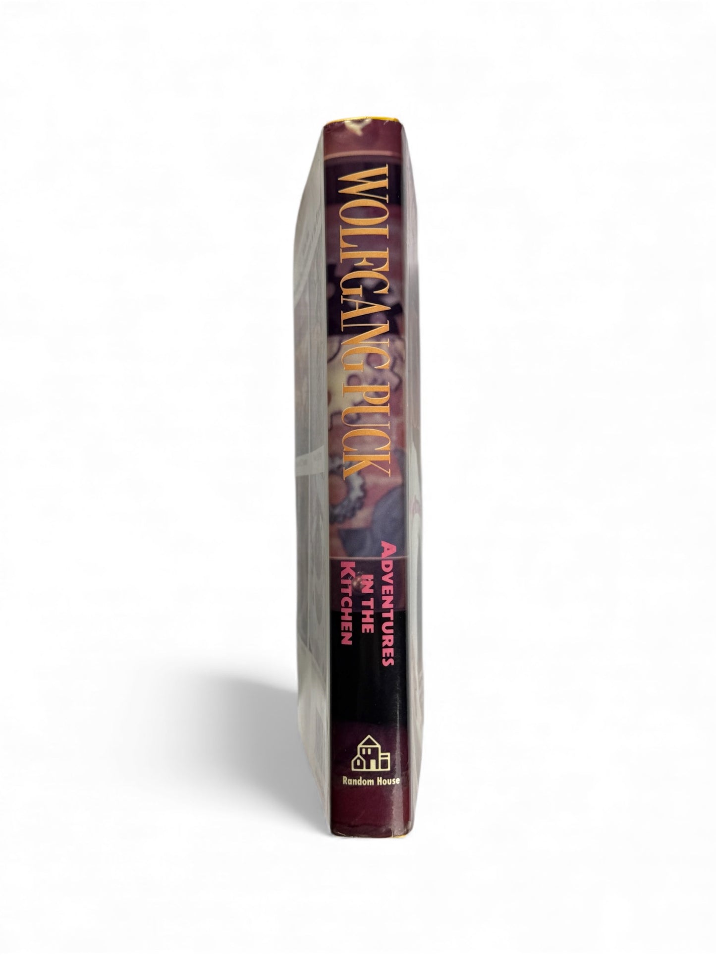 Signed 1st Edition- Wolfgang Puck - Adventures in the Kitchen