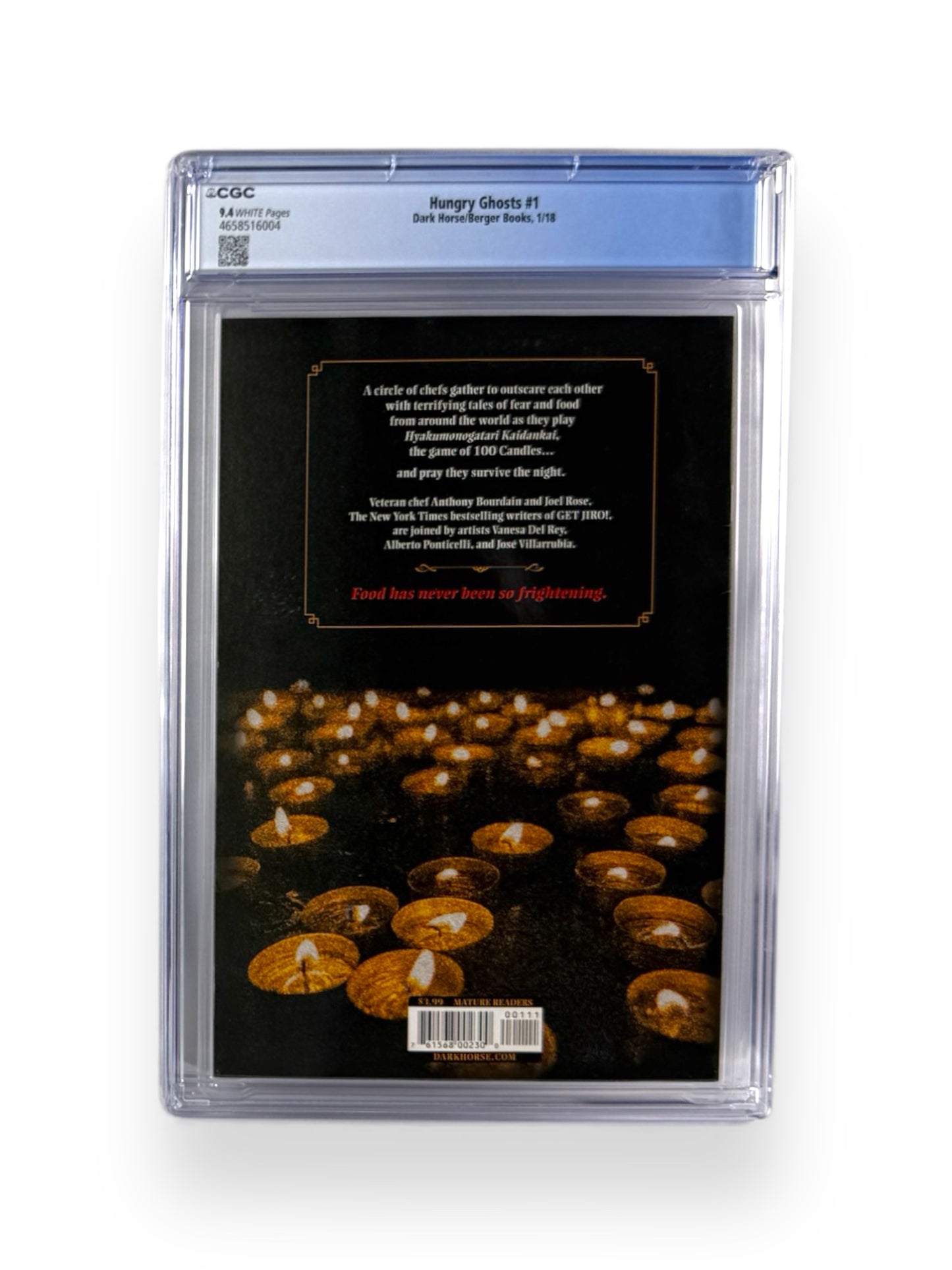 Hungry Ghosts #1 Comic Book CGC Graded 9.4