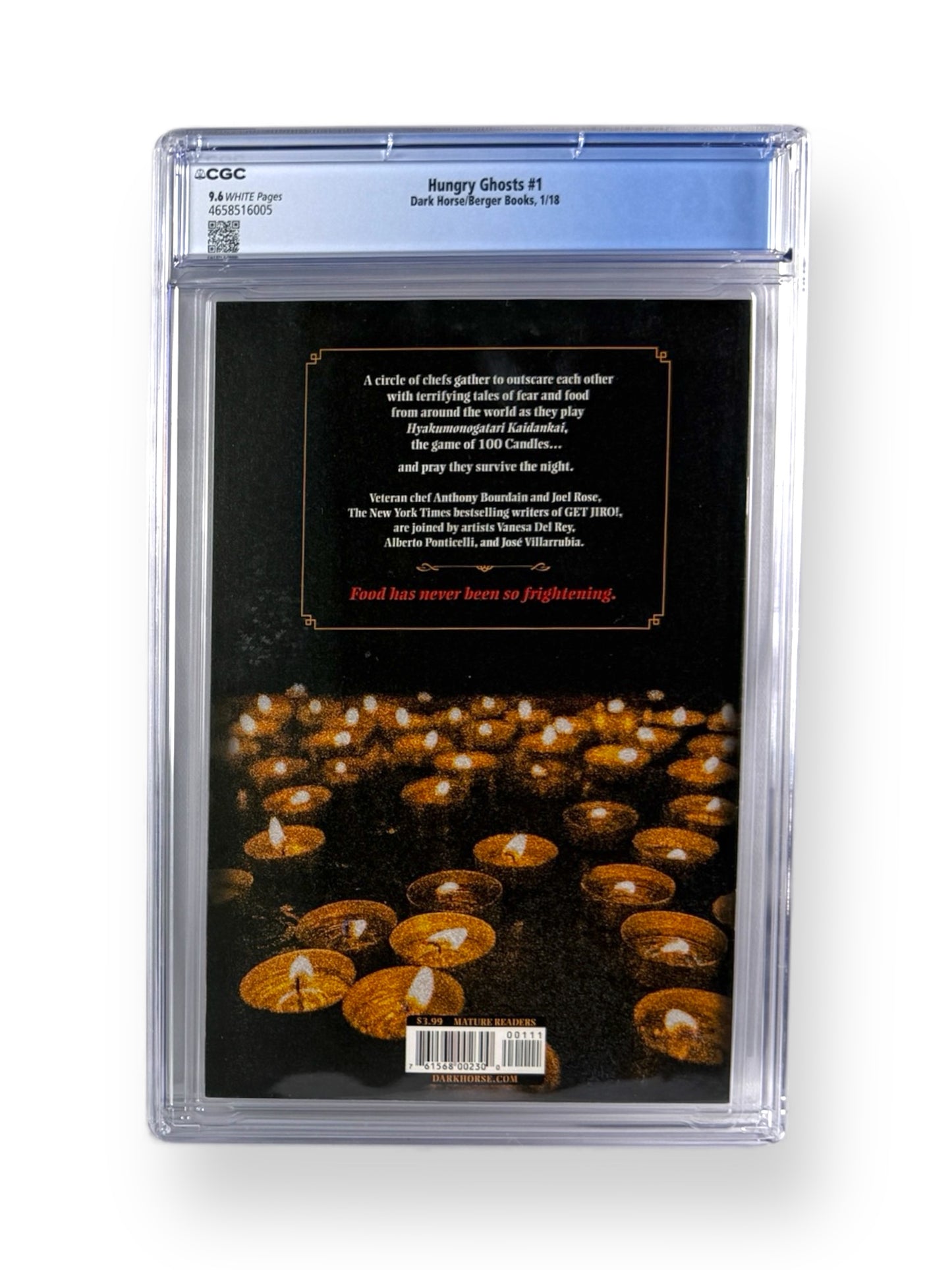 Hungry Ghosts #1 Comic Book CGC Graded 9.6