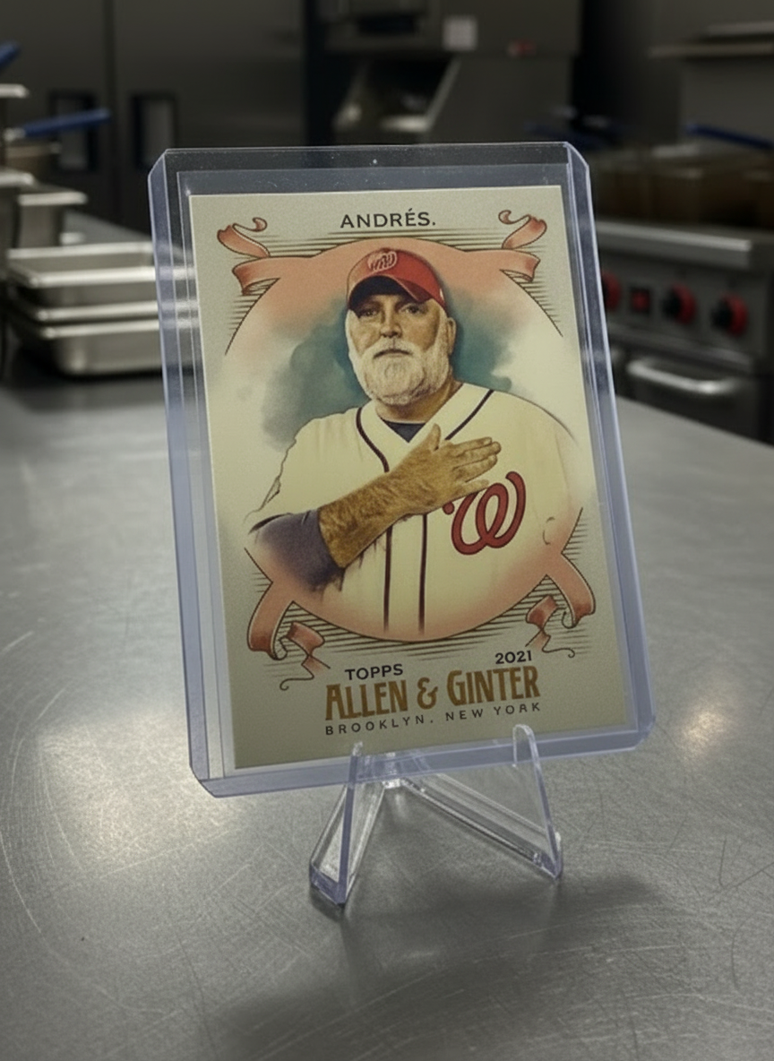 2021 Topps Allen & Ginter José Andrés Baseball Card