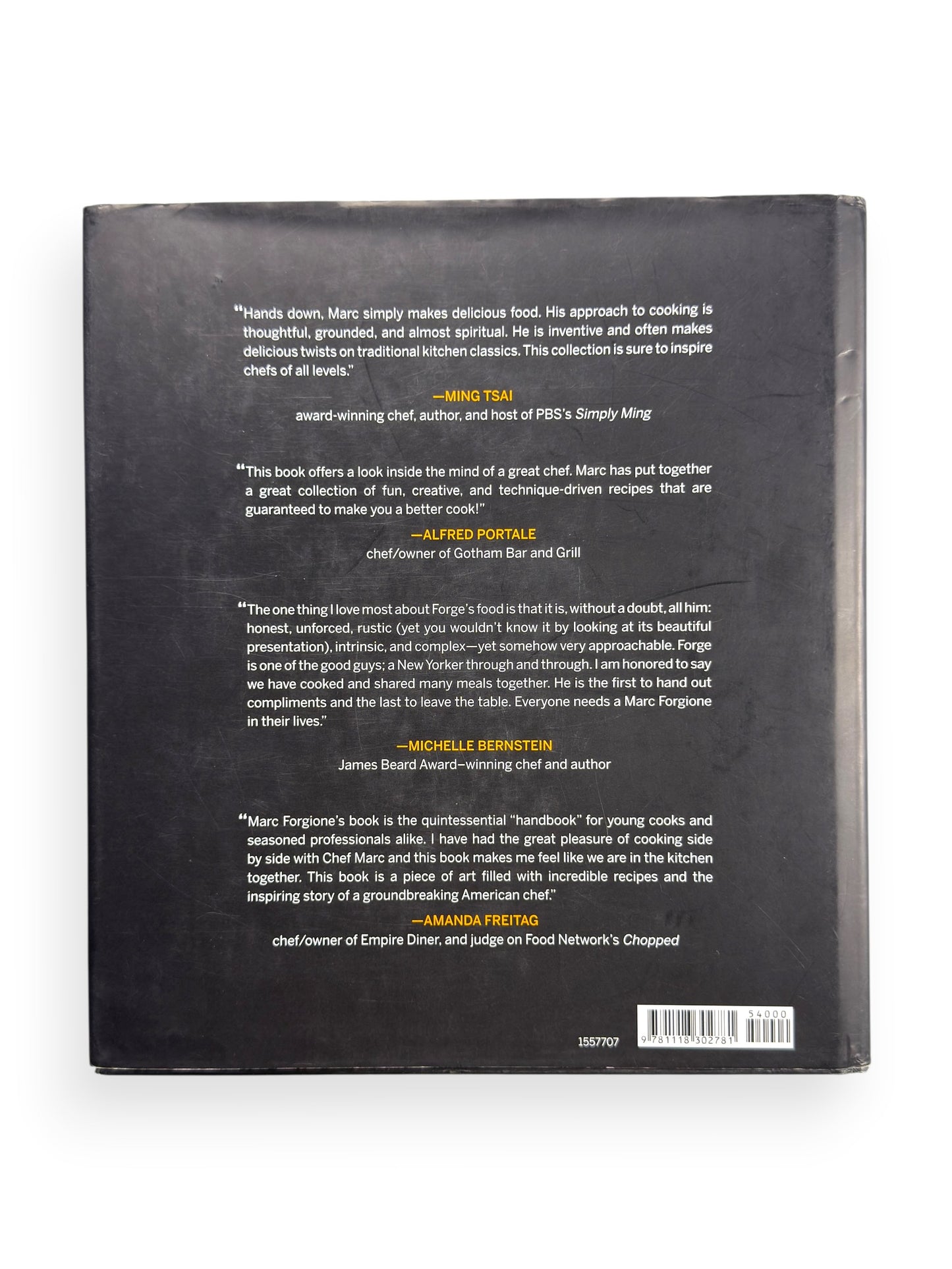 Marc Forgione: Recipes and Stories from the Acclaimed Chef and Restaurant - With Signature Card