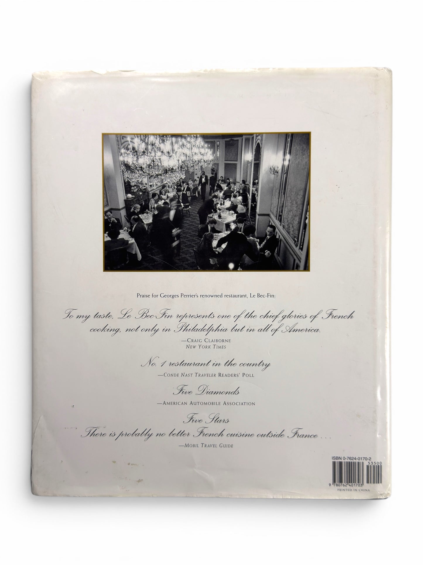 Signed - Georges Perrier - Le Bec-Fin Recipes