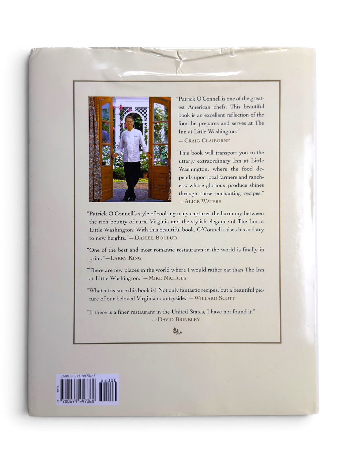 Signed - Patrick O’Connell - The Inn at Little Washington Cookbook